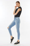 Janine Mid Rise Cropped Skinny Jeans - Official Kancan USA