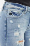Janine Mid Rise Cropped Skinny Jeans - Official Kancan USA