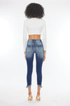 Azaria High Rise Cropped Skinny Jeans - Official Kancan USA