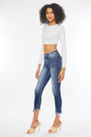 Azaria High Rise Cropped Skinny Jeans - Official Kancan USA