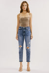 Kenzie Ultra High Rise Mom Jeans - Official Kancan USA