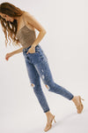 Kenzie Ultra High Rise Mom Jeans - Official Kancan USA