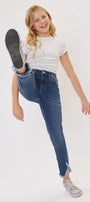Rio High Rise Ankle Skinny Kid Jeans - Official Kancan USA