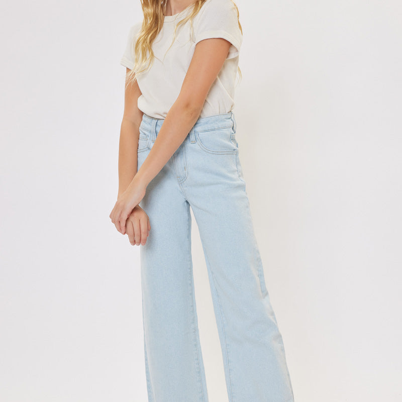 Zendaya High Rise Wide Leg Kid Jeans - Official Kancan USA