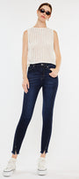 Zinnia High Rise Ankle Skinny Jeans - Official Kancan USA