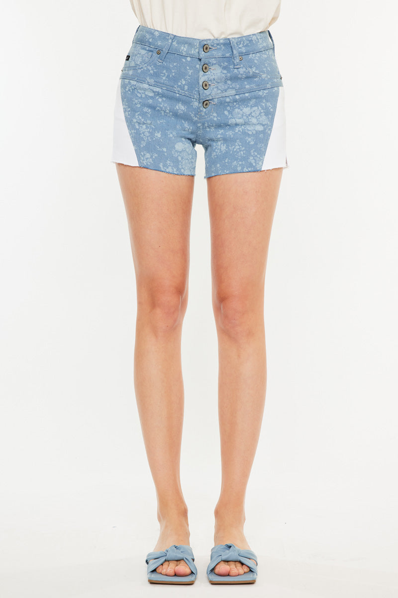 Smith Mid Rise Contrast Shorts - Official Kancan USA