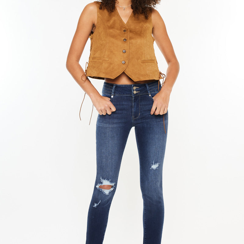 Morgan High Rise Super Skinny Jeans - Official Kancan USA