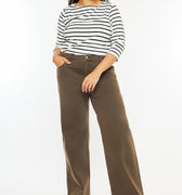 Shreya High Rise Wide Leg Jeans (Plus Size) - Official Kancan USA