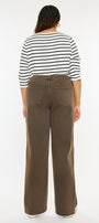 Shreya High Rise Wide Leg Jeans (Plus Size) - Official Kancan USA