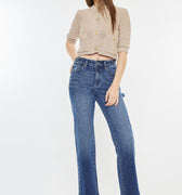Ashley High Rise True Straight Jeans - Official Kancan USA