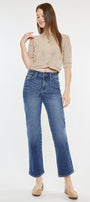 Ashley High Rise True Straight Jeans - Official Kancan USA