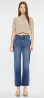 Ashley High Rise True Straight Jeans - Official Kancan USA