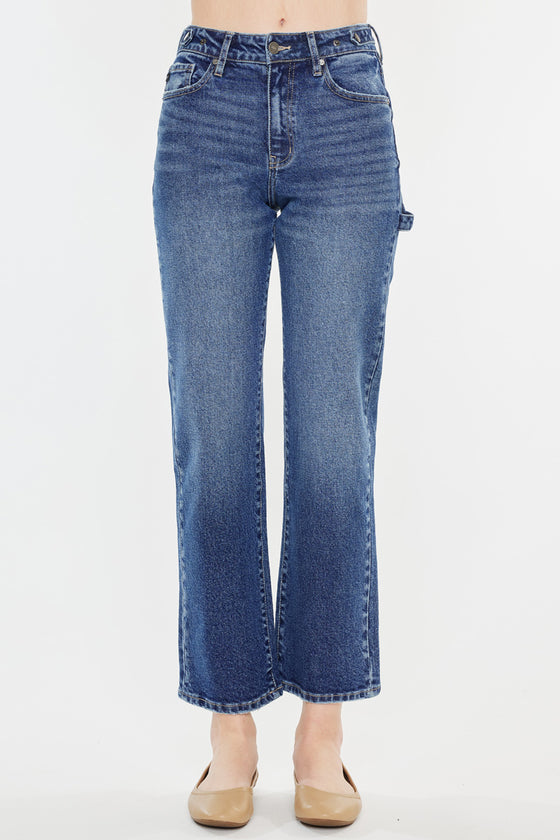 Ashley High Rise True Straight Jeans - Official Kancan USA