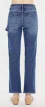 Ashley High Rise True Straight Jeans - Official Kancan USA