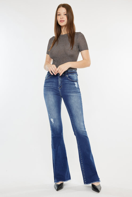 Morgan High Rise Flare Jeans - Official Kancan USA