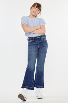  Liza High Rise Kids Cropped Flare - Official Kancan USA