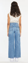 Bay High Rise Slim Straight Cargo Pants - Official Kancan USA