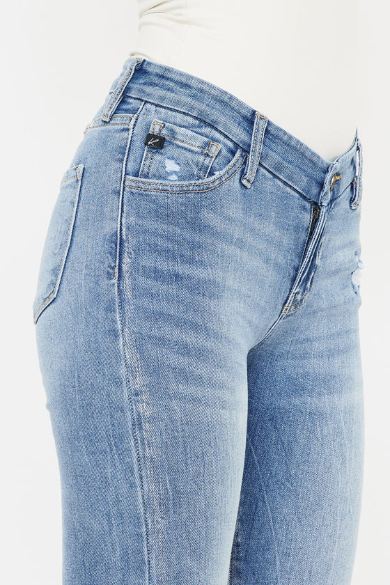 Kira Mid Rise Ankle Skinny - Official Kancan USA