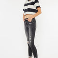 Cassidy High Rise Ankle Skinny Jeans - Official Kancan USA