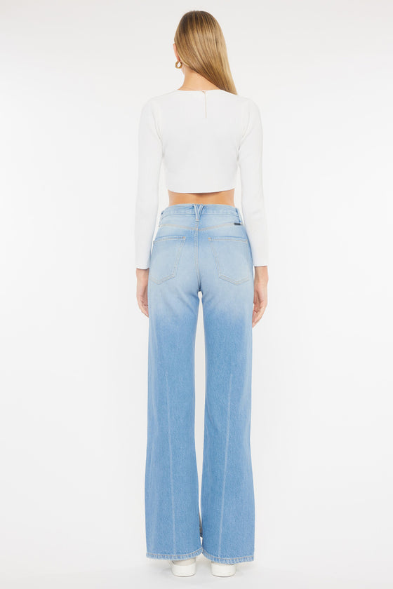 Janna High Rise 90's Flare Jeans - Official Kancan USA