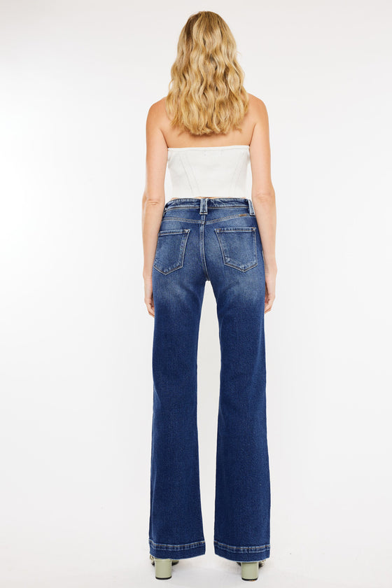 Pilot High Rise Holly Flare Jeans - Official Kancan USA