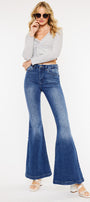 Arizona High Rise Super Flare Jeans - Official Kancan USA
