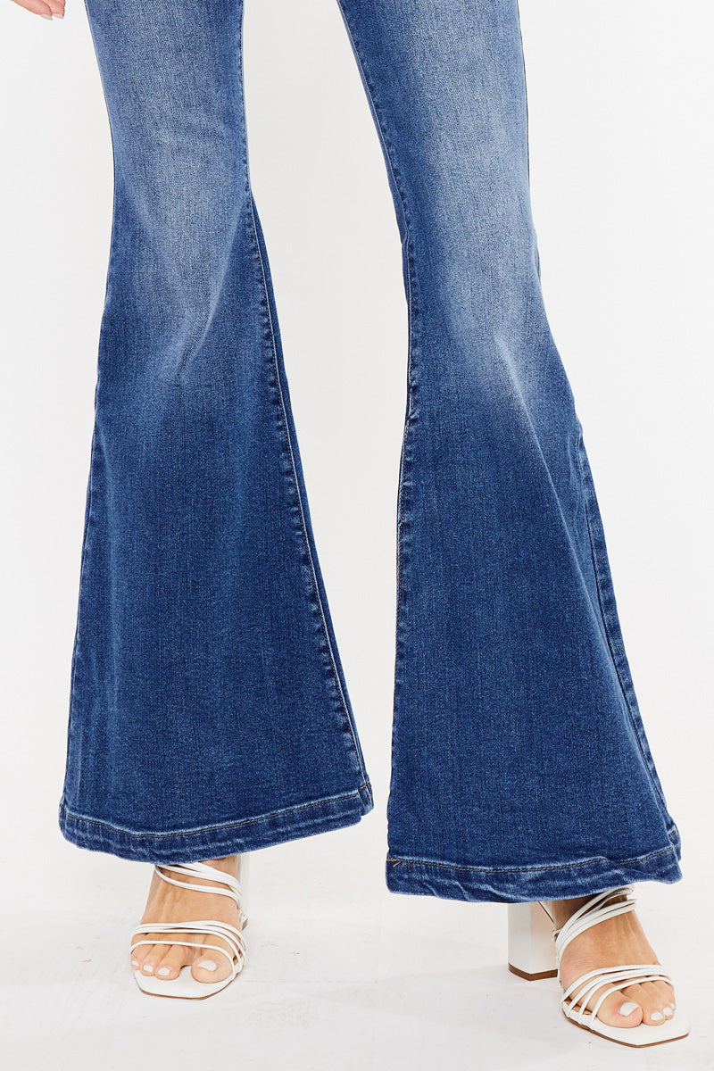 Arizona High Rise Super Flare Jeans - Official Kancan USA