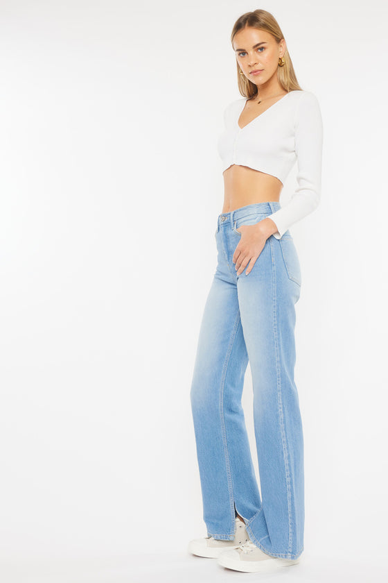 Janna High Rise 90's Flare Jeans - Official Kancan USA