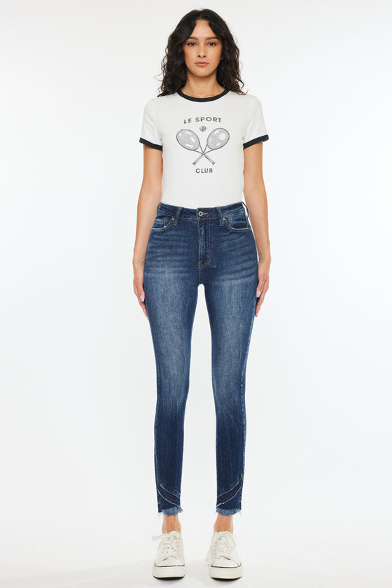 Shiloh High Rise Ankle Skinny Jeans - Official Kancan USA