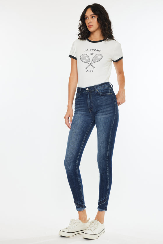 Shiloh High Rise Ankle Skinny Jeans - Official Kancan USA