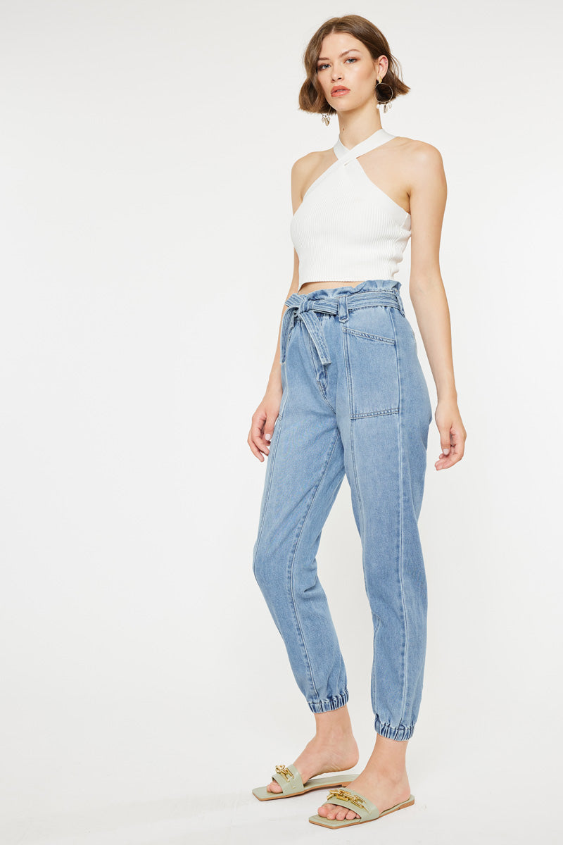Zhuri Paperbag Joggers – Kancan USA