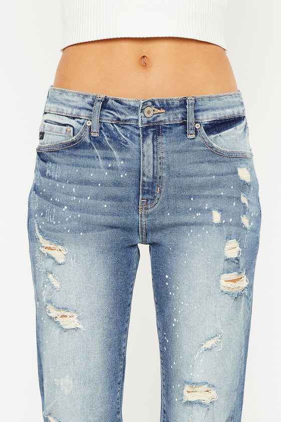 Shelly High Rise Boyfriend Jeans - Official Kancan USA