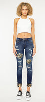 Vienna Mid Rise Super Skinny Jeans - Official Kancan USA