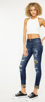 Vienna Mid Rise Super Skinny Jeans - Official Kancan USA