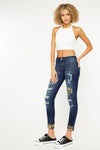 Vienna Mid Rise Super Skinny Jeans - Official Kancan USA