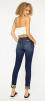 Vienna Mid Rise Super Skinny Jeans - Official Kancan USA