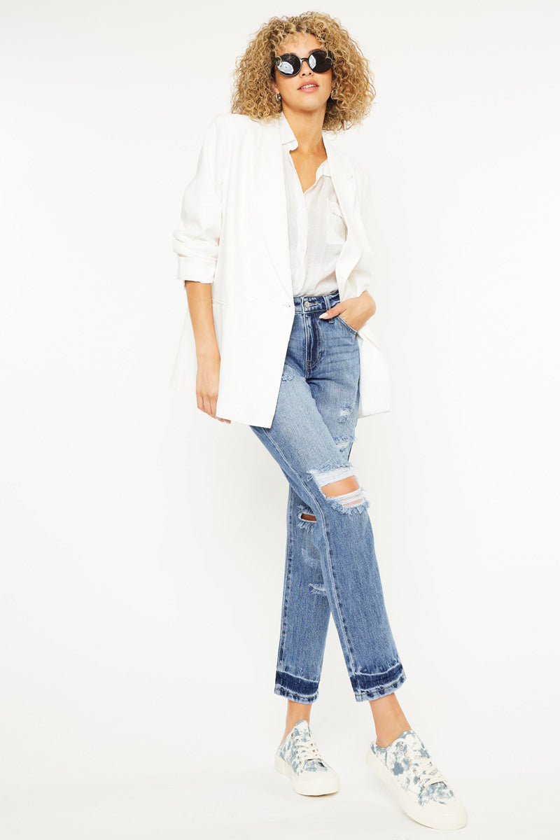 Artemis High Rise Boyfriend Jeans – Official Kancan USA