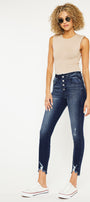 Sloane High Rise Ankle Skinny Jeans - Official Kancan USA