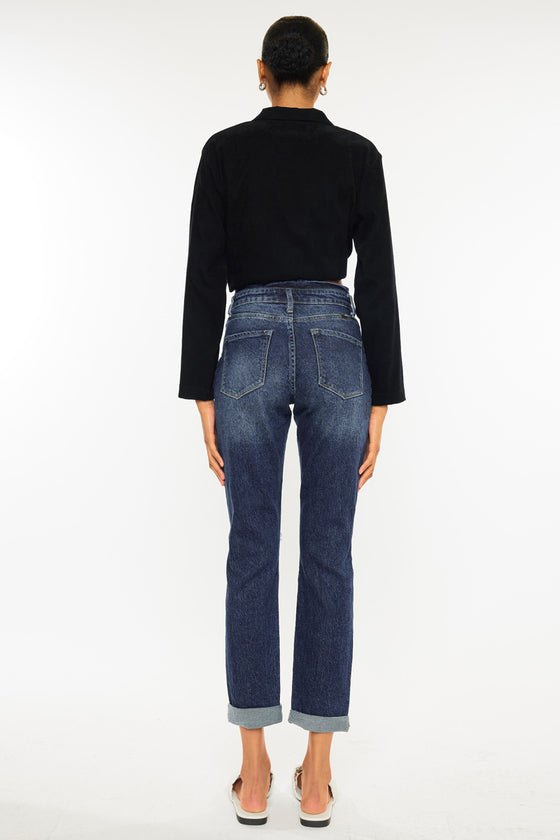 Chantal Ultra High Rise Mom Jeans - Official Kancan USA
