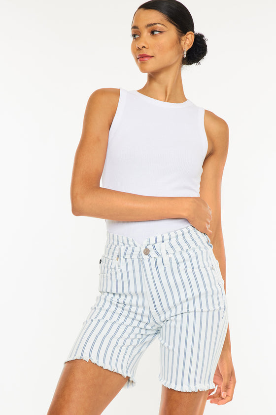 Rylee High Rise Bermuda Shorts - Official Kancan USA