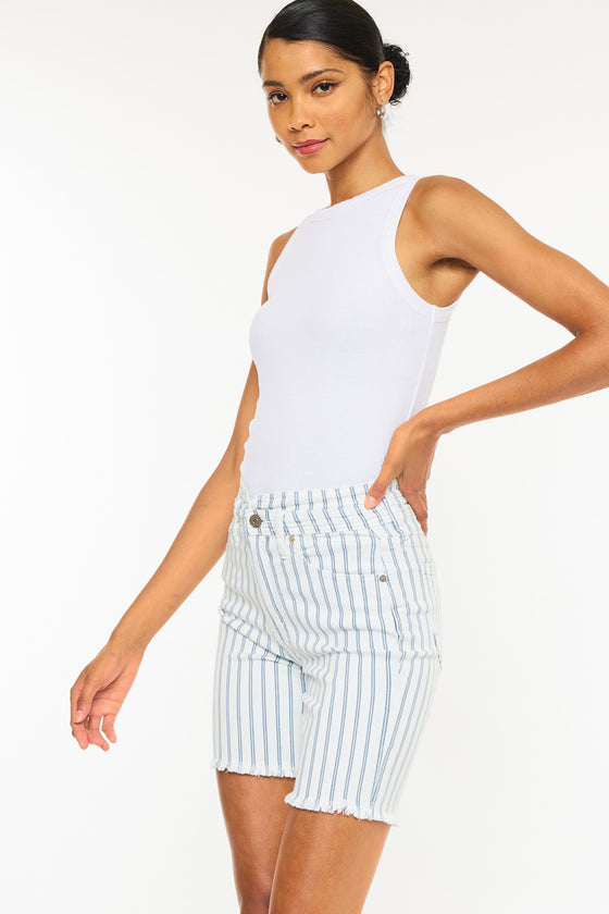 Rylee High Rise Bermuda Shorts - Official Kancan USA