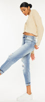 Milan High Rise Mom Jeans - Official Kancan USA