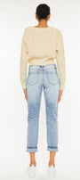 Milan High Rise Mom Jeans - Official Kancan USA