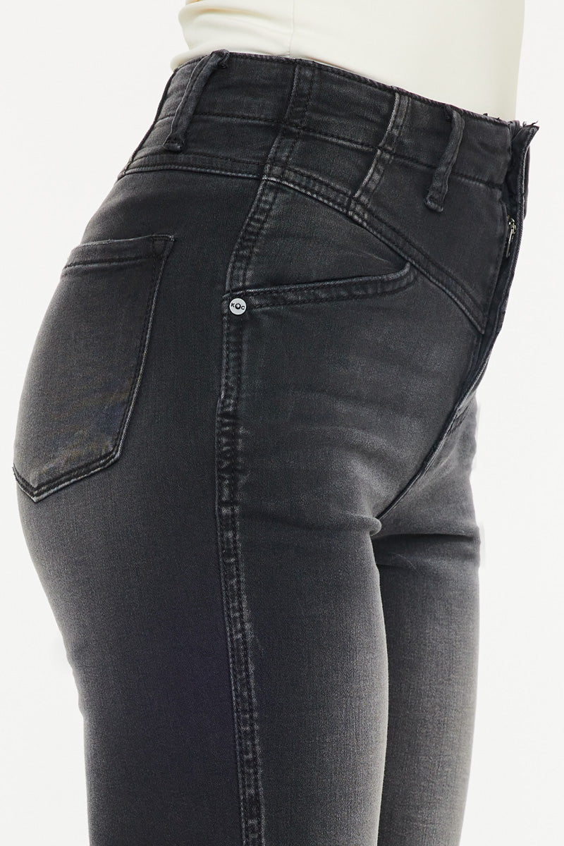 Marcy Ultra High Rise Flare Jeans - Official Kancan USA