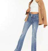 Bailey High Rise Flare Jeans – Official Kancan USA