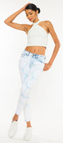 Ezra Mid Rise Super Skinny Jeans - Official Kancan USA