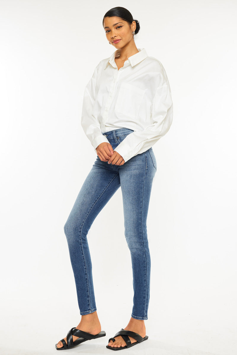 Caprice High Rise Super Skinny Jeans - Official Kancan USA
