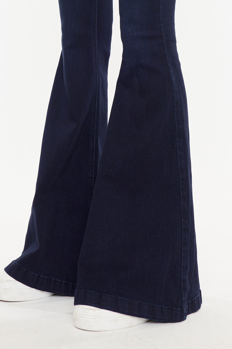 Jainey High Rise Flare Jeans