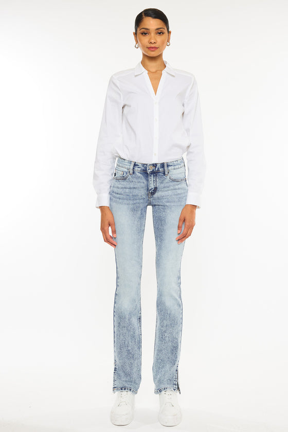 Nadia Mid Rise Y2K Bootcut Jeans - Official Kancan USA