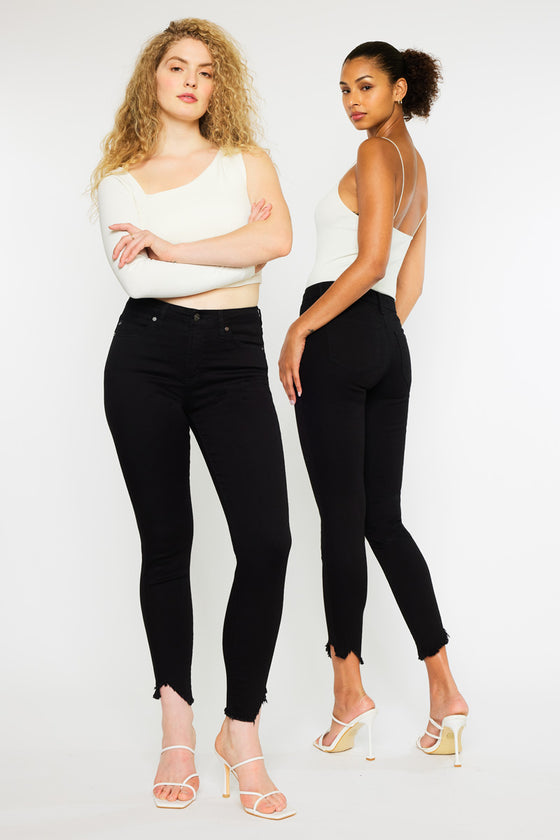 Dayana High Rise Ankle Skinny Jeans - Official Kancan USA